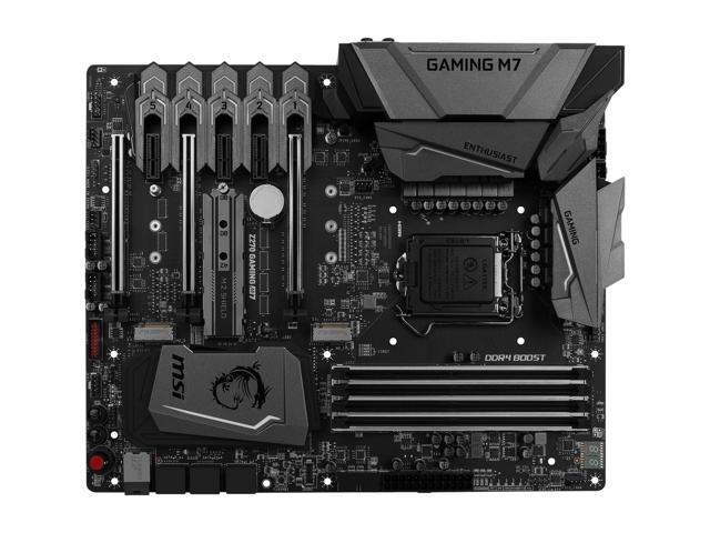 MSI Z270 GAMING M7 LGA 1151 Intel Z270 HDMI SATA 6Gb/s USB 3.1 ATX Intel Motherboards