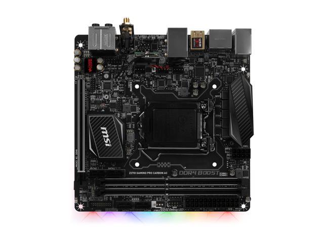 MSI Z270I GAMING PRO CARBON AC LGA 1151 Mini ITX Intel Motherboard