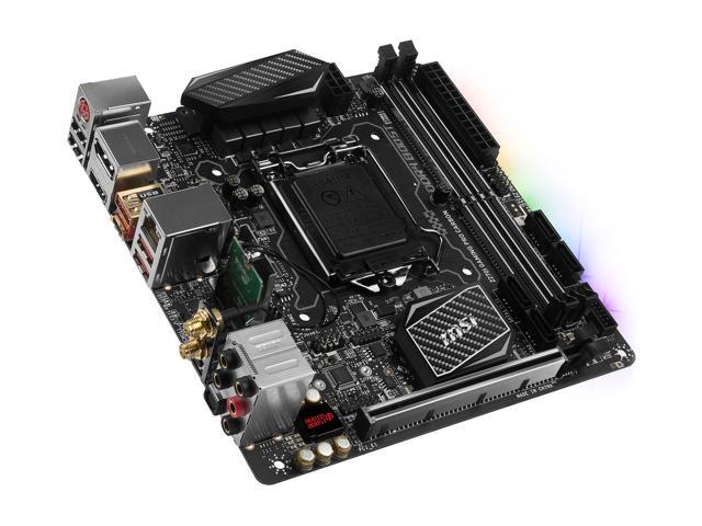 MSI Z270I GAMING PRO CARBON AC LGA 1151 Mini ITX Intel Motherboard
