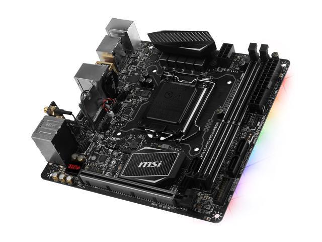 MSI Z270I GAMING PRO CARBON AC LGA 1151 Mini ITX Intel Motherboard