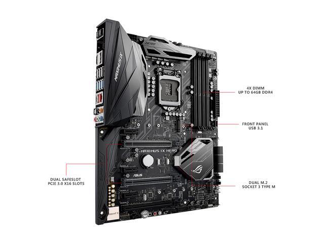 ASUS ROG Maximus IX Hero Z270 LGA1151 DDR4 DP HDMI M.2 USB 3.1 ATX Motherboard