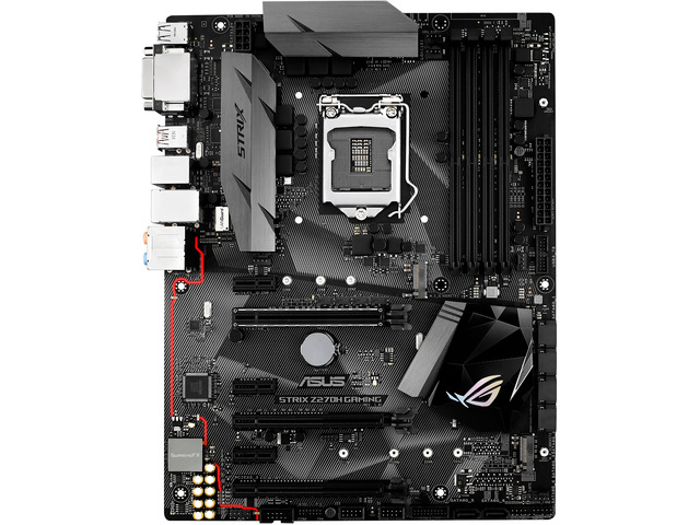 ASUS ROG STRIX Z270H GAMING LGA1151 DDR4 HDMI DVI M.2 ATX Motherboard with USB 3.1