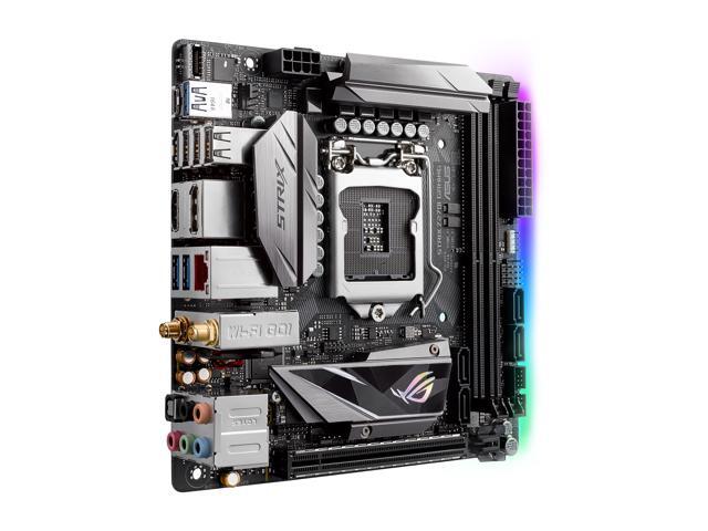 ASUS ROG STRIX Z270I GAMING LGA 1151 Mini ITX Motherboards - Intel