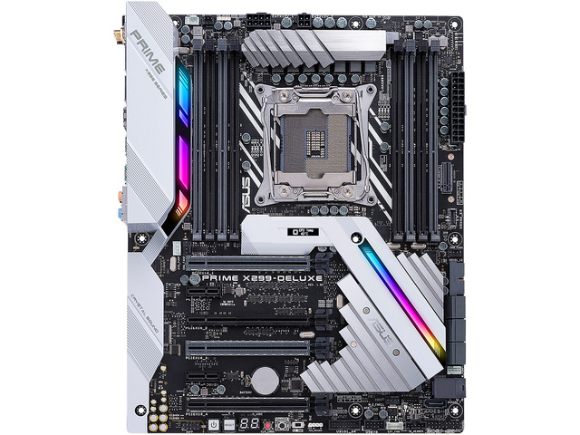 ASUS PRIME X299-DELUXE LGA2066 DDR4 M.2 U.2 THUNDERBOLT USB 3.1 X299 ATX Motherboard with Dual Gigabit LAN and 802.11AD WIFI for Intel Core i9 and...