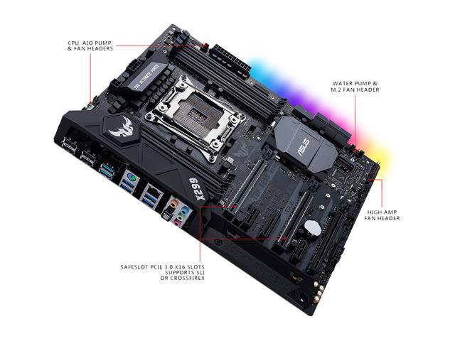 ASUS TUF X299 MARK 2 LGA 2066 ATX Motherboard for Intel Core i9 and i7 X-Series CPU