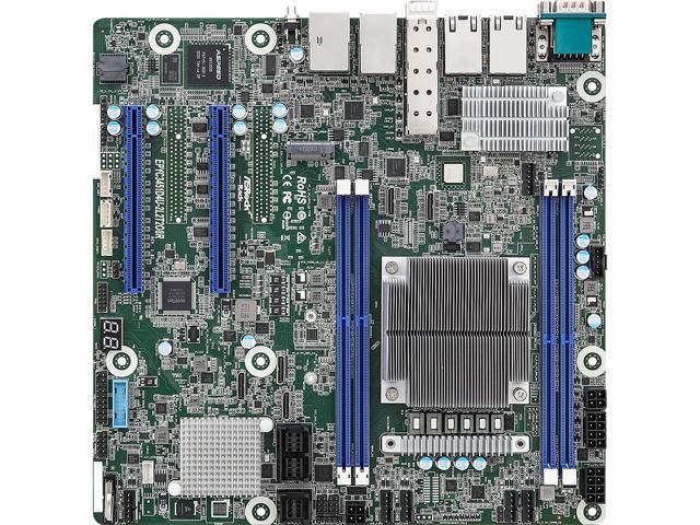 AsRock Rack EPYC3451D4U-2L2T2O8R Micro-ATX Server Motherboard AMD EPYC Embedded 3451 SoC SP4