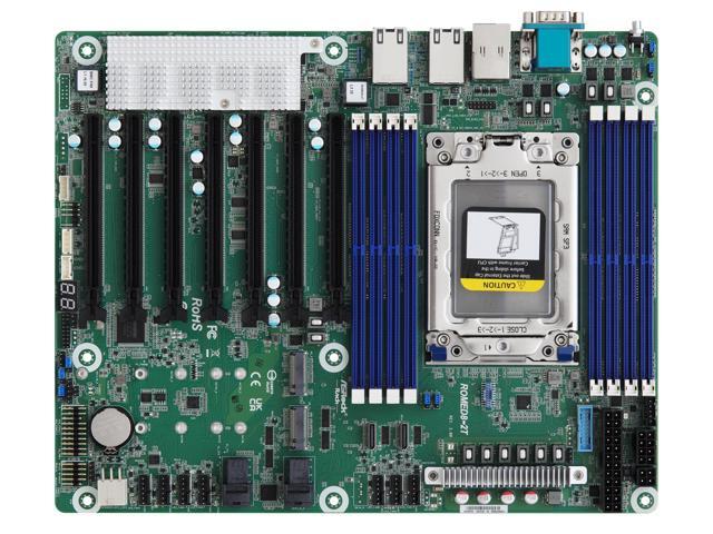 AsRock Rack ROMED8-2T/BCM Server Motherboard Single Socket SP3 (LGA 4094), supports AMD EPYC 7003 (with AMD 3D V-Cache Technology*)/7002 series...