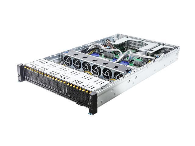 2U Rackmount with 1+1, 80-PLUS Titanium, 2600W CRPS Dual Socket SP5 (LGA 6096), supports AMD EPYC 9005*/9004 (with AMD 3D V-Cache Technology) and...