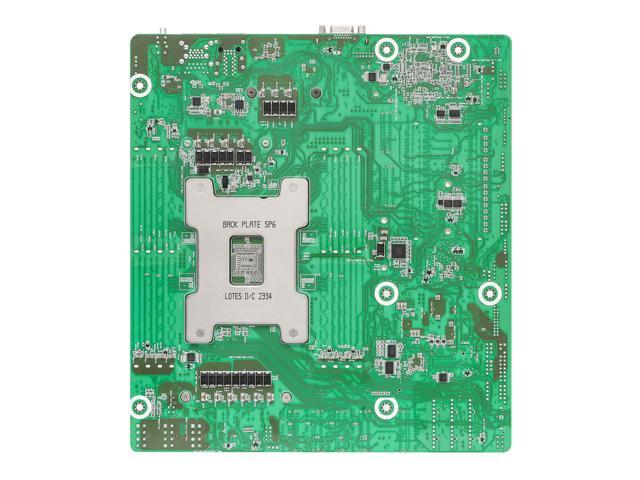 ASRock Rack Server Motherboard SIENAD8UD3 Deep Micro-ATX Single Socket SP6 (LGA 4844), AMD EPYC 8004 series
