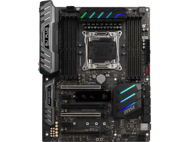 MSI PRO X299 SLI PLUS LGA 2066 ATX Intel Motherboard