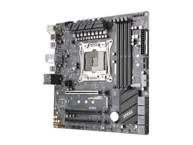 MSI PRO X299M-A PRO LGA 2066 Micro ATX Intel Motherboard