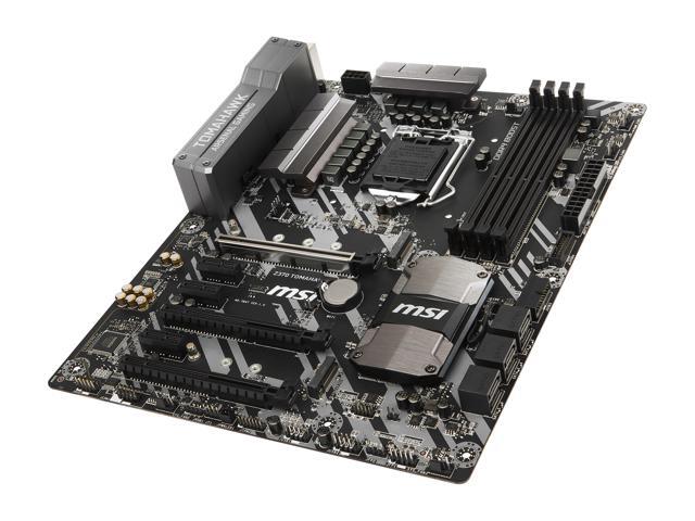 MSI Z370 TOMAHAWK LGA 1151 (300 Series) ATX Intel Motherboard