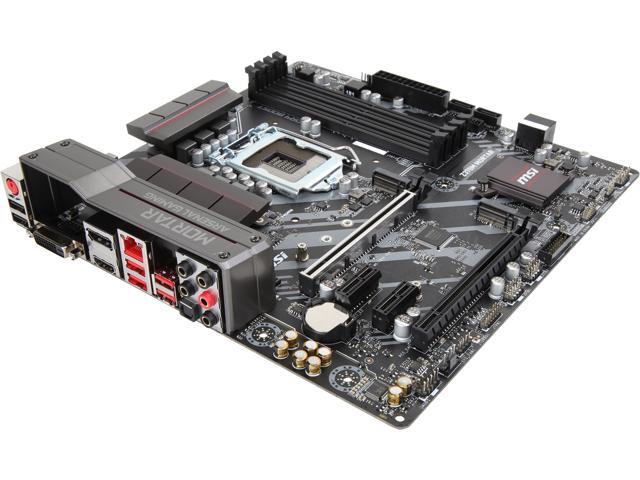 MSI ARSENAL GAMING Z370M MORTAR LGA 1151 (300 Series) Micro ATX Intel Motherboard