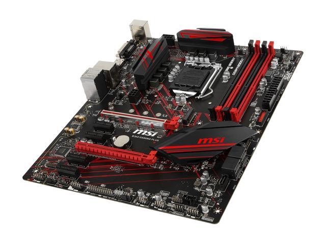 MSI B360 GAMING PLUS LGA 1151 (300 Series) ATX Intel Motherboard