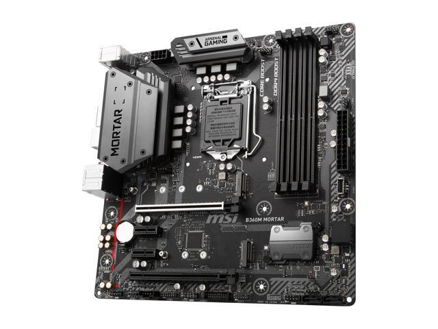 MSI ARSENAL GAMING B360M MORTAR LGA 1151 (300 Series) Micro ATX Intel Motherboard