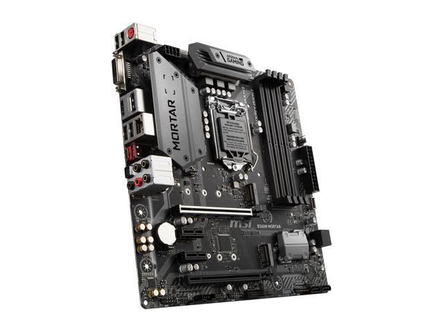 MSI ARSENAL GAMING B360M MORTAR LGA 1151 (300 Series) Micro ATX Intel Motherboard