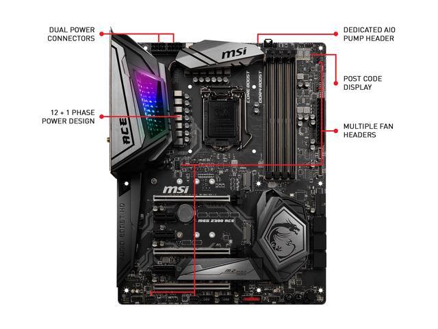 MSI MEG Z390 ACE LGA 1151 (300 Series) ATX Intel Motherboard