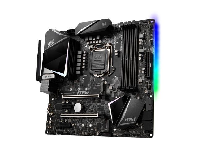 MSI MPG Z390M GAMING EDGE AC LGA 1151 (300 Series) Micro ATX Intel Motherboard