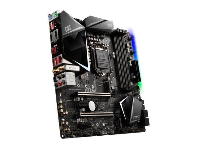 MSI MPG Z390M GAMING EDGE AC LGA 1151 (300 Series) Micro ATX Intel Motherboard