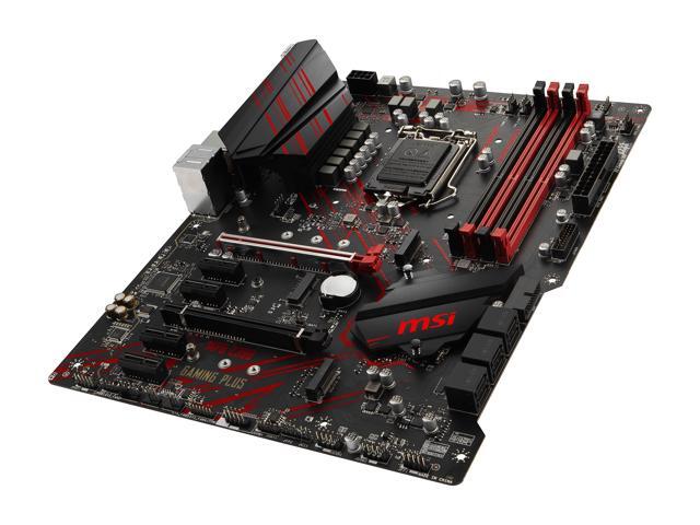 MSI MPG Z390 GAMING PLUS LGA 1151 (300 Series) ATX Intel Motherboard
