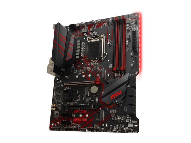 MSI MPG Z390 GAMING PLUS LGA 1151 (300 Series) ATX Intel Motherboard