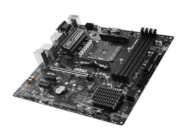 MSI PRO B450M PRO-VDH MAX AM4 Micro ATX AMD Motherboard