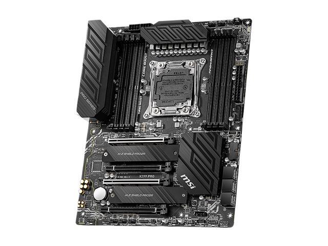 MSI PRO X299 PRO LGA 2066 ATX Intel Motherboard