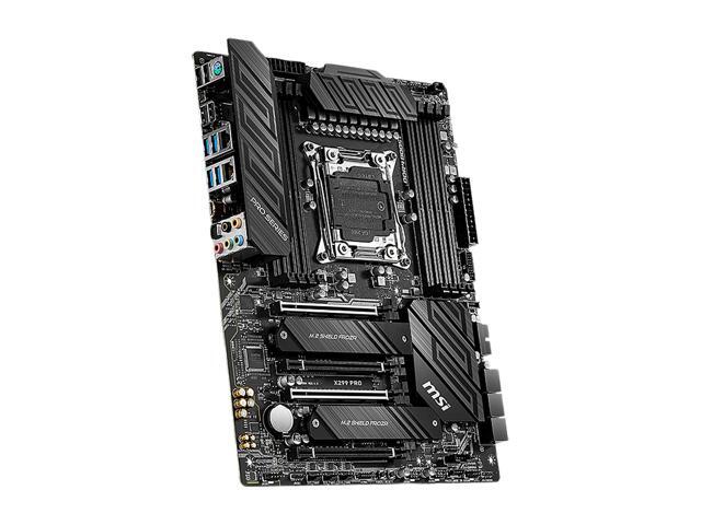 MSI PRO X299 PRO LGA 2066 ATX Intel Motherboard