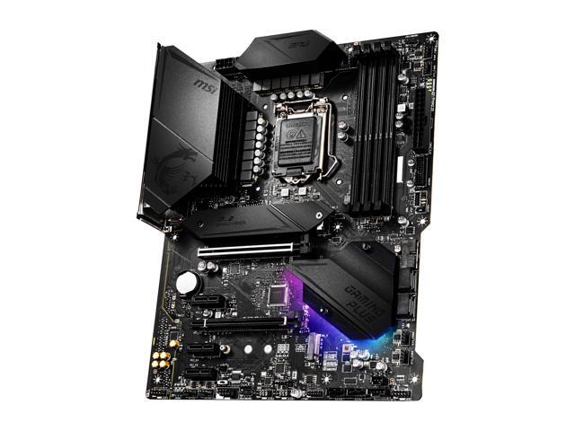 MSI MPG Z490 GAMING PLUS LGA 1200 ATX Intel Motherboard