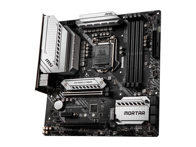 MSI MAG B460M MORTAR WIFI LGA 1200 Micro ATX Intel Motherboard