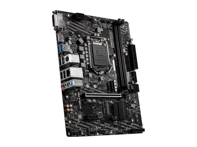 MSI PRO H410M-A PRO LGA 1200 Micro ATX Intel Motherboard