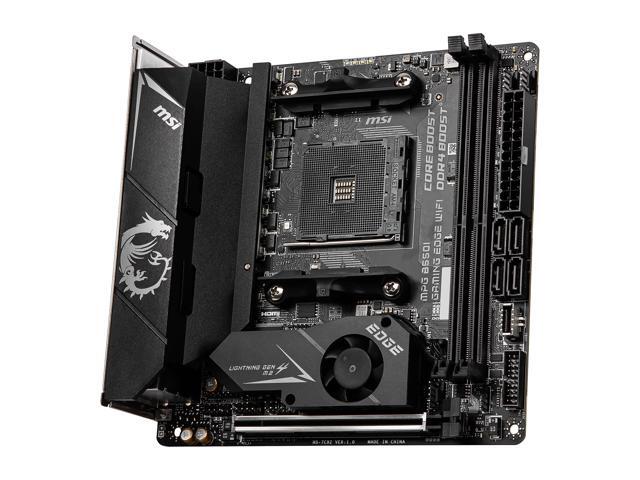 MSI MPG B550I GAMING EDGE WIFI AM4 Mini ITX AMD Motherboard