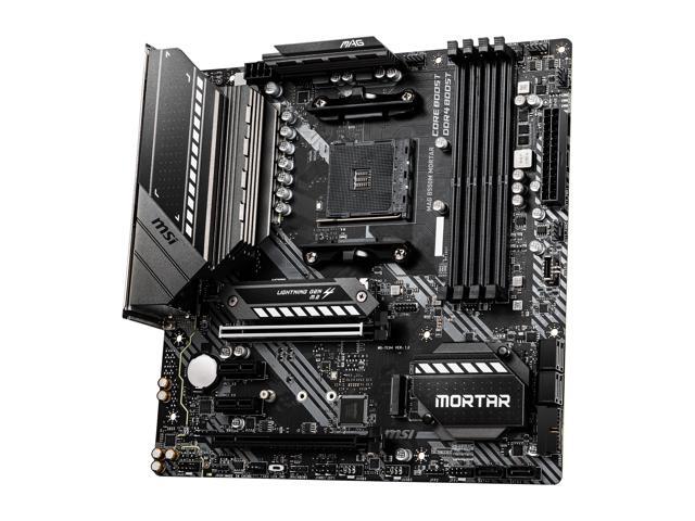 MSI AM4 AMD Micro ATX Motherboard MAG B550M MORTAR AM4 Micro ATX AMD Motherboard