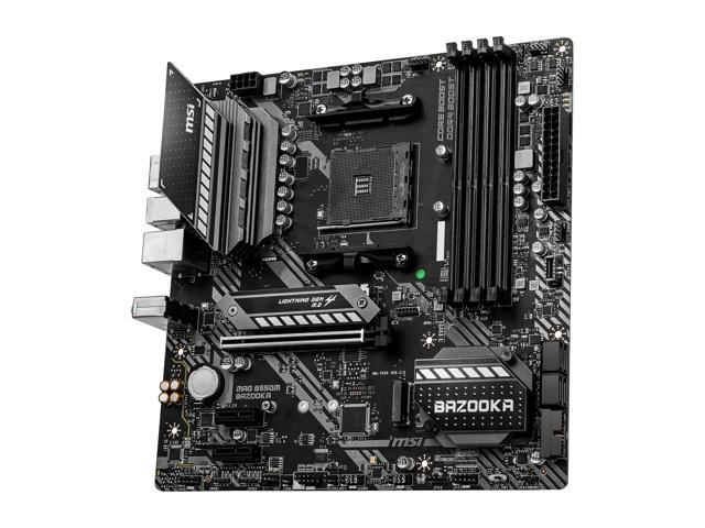 MSI MAG B550M BAZOOKA AM4 Micro ATX AMD Motherboard
