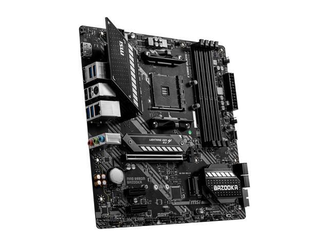 MSI MAG B550M BAZOOKA AM4 Micro ATX AMD Motherboard