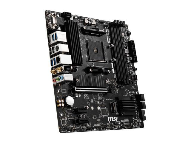 MSI - B550M PRO-VDH WIFI (Socket AM4) AMD B550 MATX DDR4 Wi-Fi 6 Motherboard - Black - image 5