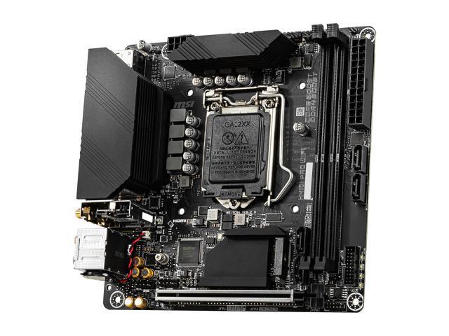 MSI PRO H410I PRO WIFI LGA 1200 Mini ITX Intel Motherboard