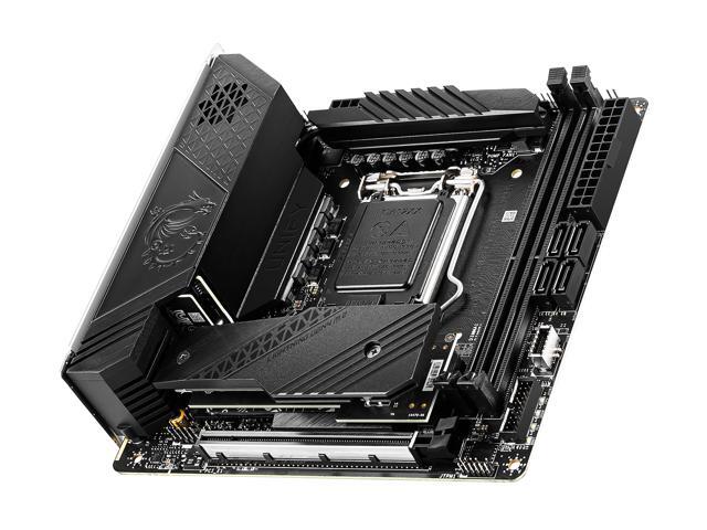 MSI MEG Z590I UNIFY LGA 1200 Mini ITX Intel Motherboard