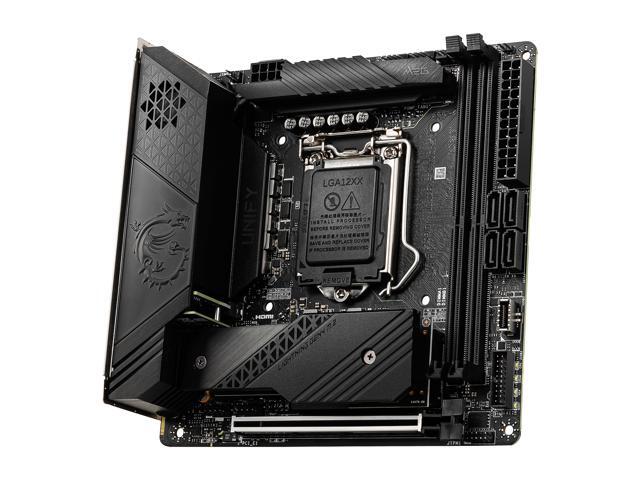 MSI MEG Z590I UNIFY LGA 1200 Mini ITX Intel Motherboard