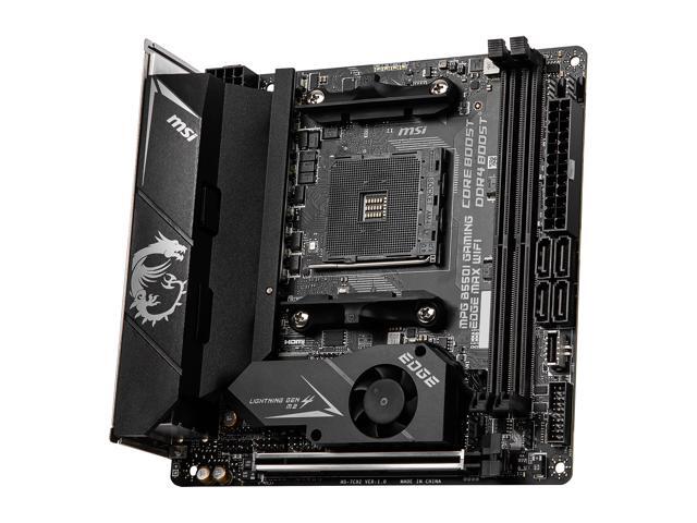 MSI MPG B550I GAMING EDGE MAX WIFI AM4 Mini ITX AMD Motherboard