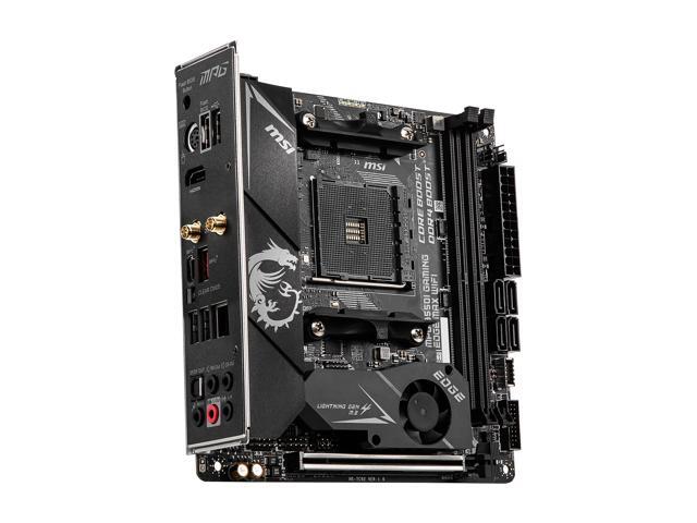 MSI MPG B550I GAMING EDGE MAX WIFI AM4 Mini ITX AMD Motherboard