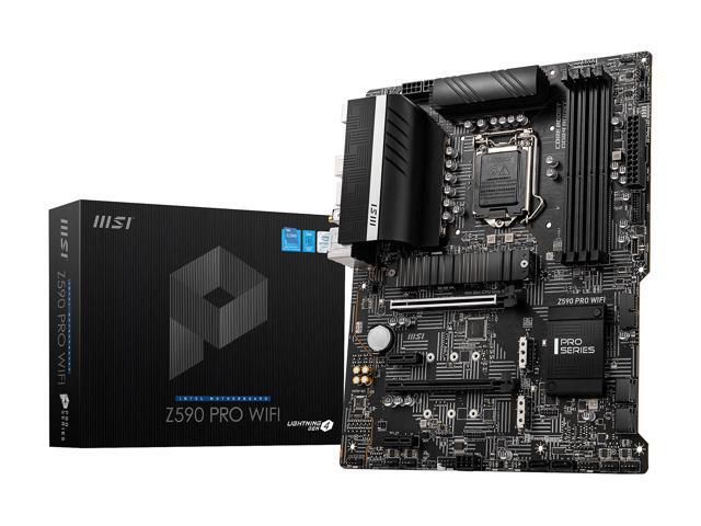 MSI Z590 PRO WIFI LGA 1200 ATX Intel Motherboard