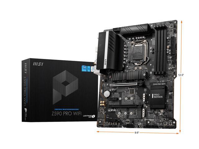 MSI Z590 PRO WIFI LGA 1200 ATX Intel Motherboard