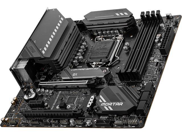 MSI MAG B560M MORTAR LGA 1200 Micro ATX Intel Motherboard