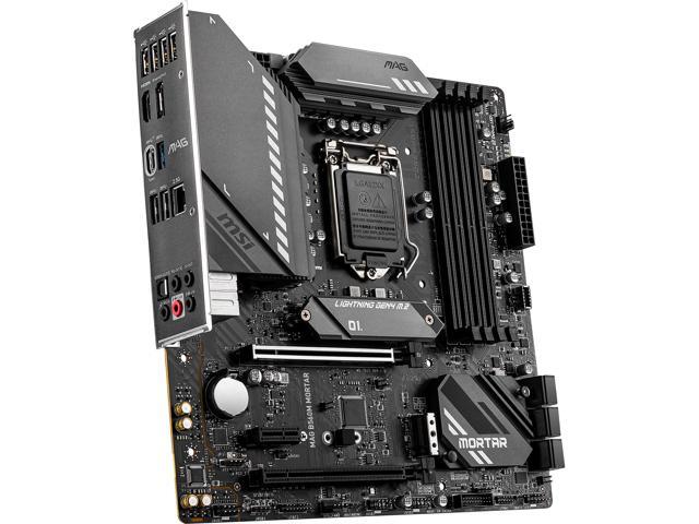 MSI MAG B560M MORTAR LGA 1200 Micro ATX Intel Motherboard
