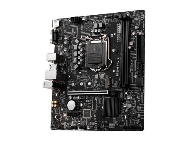MSI B560M PRO-E LGA 1200 Micro ATX Intel Motherboard