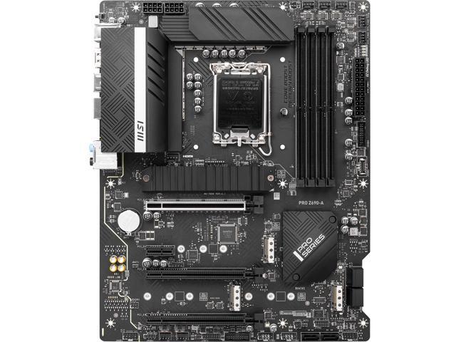 MSI PRO Z690-A DDR5 LGA 1700 ATX Intel Motherboard