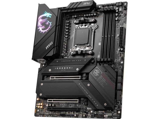 MSI - MPG X670E CARBON WIFI (Socket AM5) AMD X670 ATX DDR5 Wi-Fi 6E Motherboard - Black - image 7