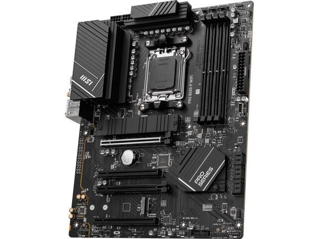 MSI - PRO B650-P WIFI (Socket AM5) AMD B650 ATX DDR5 Wi-Fi 6E Motherboard - Black - image 7