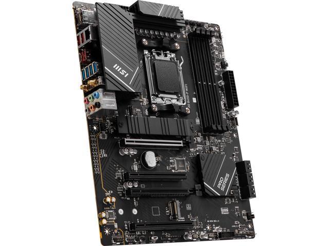 MSI - PRO B650-P WIFI (Socket AM5) AMD B650 ATX DDR5 Wi-Fi 6E Motherboard - Black - image 8